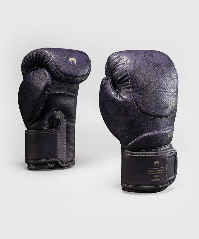 Gants de boxe Venum Impact Evo Scales – Violet foncé