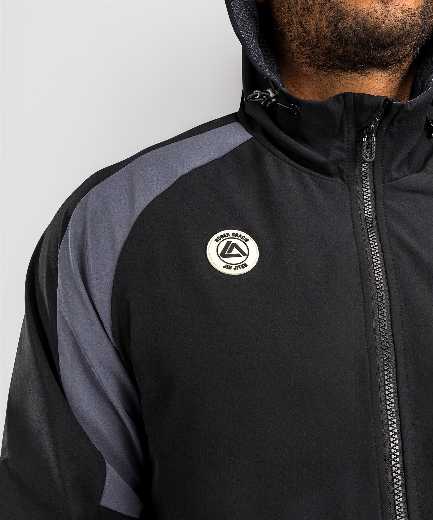Venum x Roger Gracie Academy Jacke – Schwarz