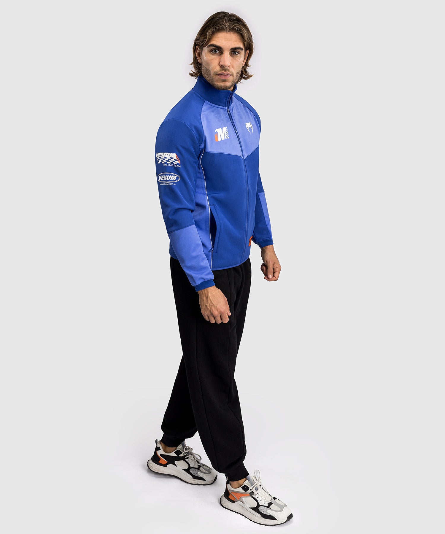 Kurtka Venum Motorsport Softshell – Królewski Niebieski