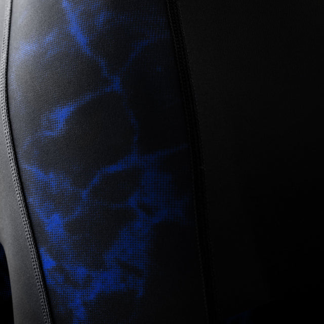 Hayabusa x UFC BJJ Kompressionsshorts til kvinder - Sort/Blå