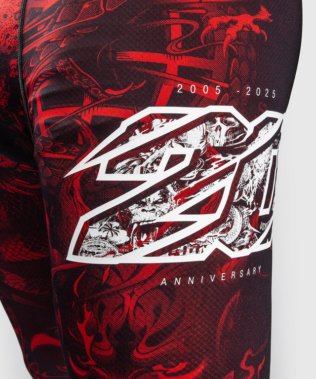 Mallas de compresión Venum 20th Anniversary – Negro/Rojo