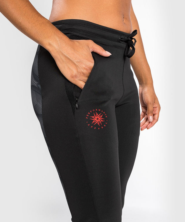 Pantaloni da allenamento Venum Phantom – Nero/Rosso