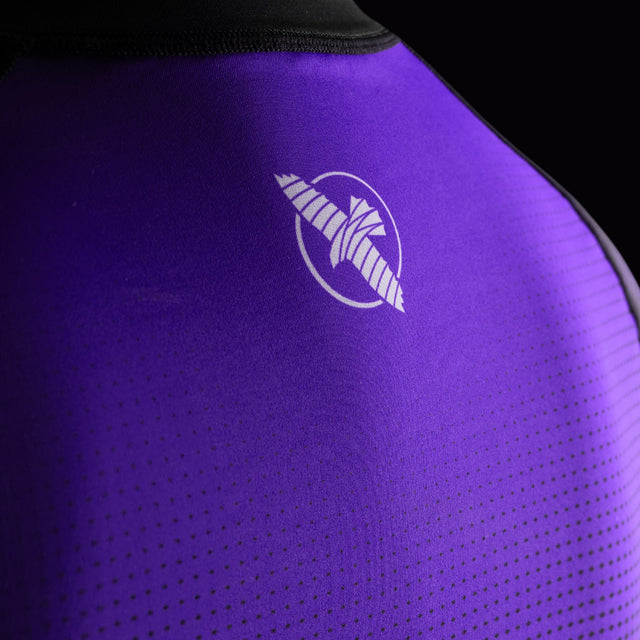 Rashguard Hayabusa Pro Ranked Manga Larga Mujer – Púrpura