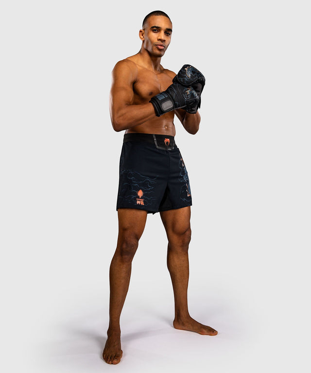Pantaloncini MMA Venum Thunder Dragon – Nero/Grigio/Rame