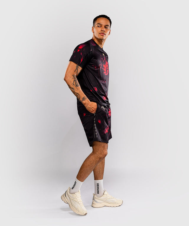 Venum T-Shirt Itadori Dry Tech – Black/Red