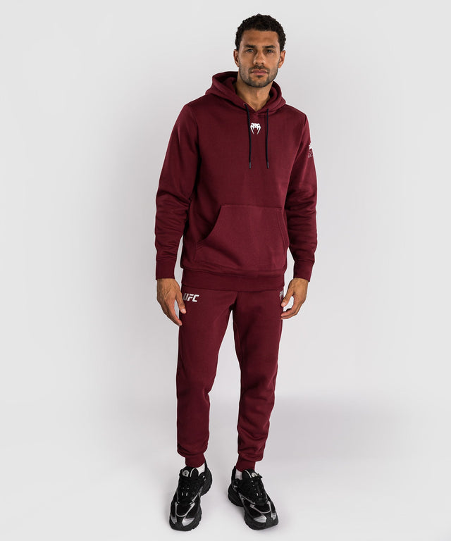 Camisola com capuz Venum UFC Zenith – Vermelho Borgonha
