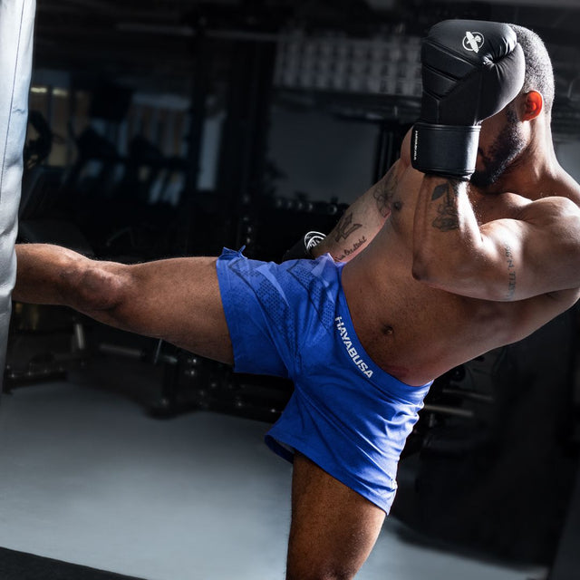 Pantalones de Muay Thai Hayabusa Arrow – Azul