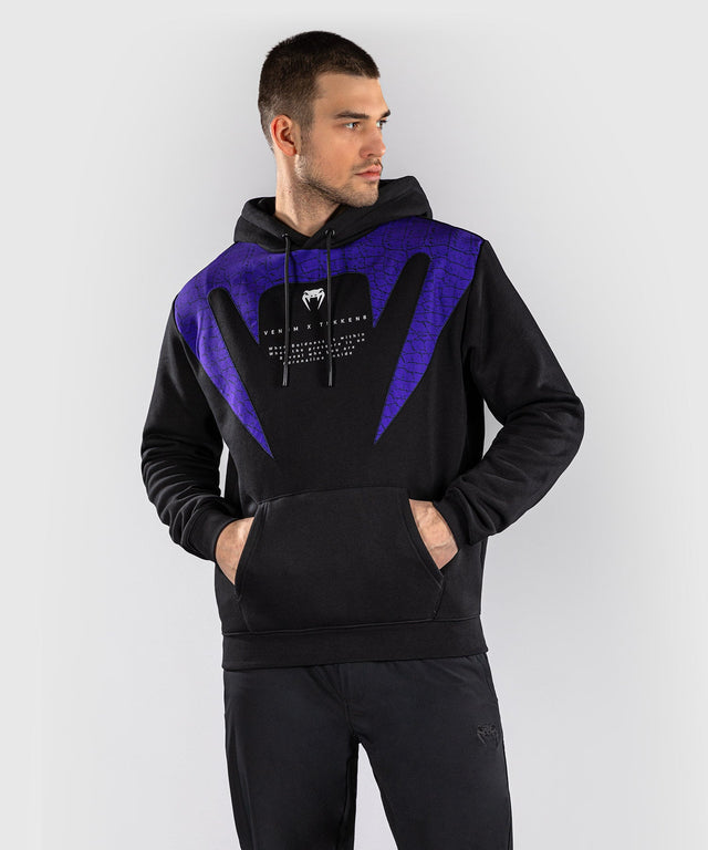 Venum Hoodie x TEKKEN 8 Kazuya – Preto/Roxo