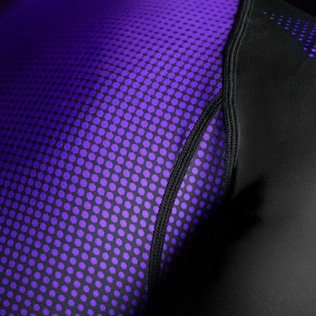 Rashguard Hayabusa Pro Ranked Manga Larga Mujer – Púrpura