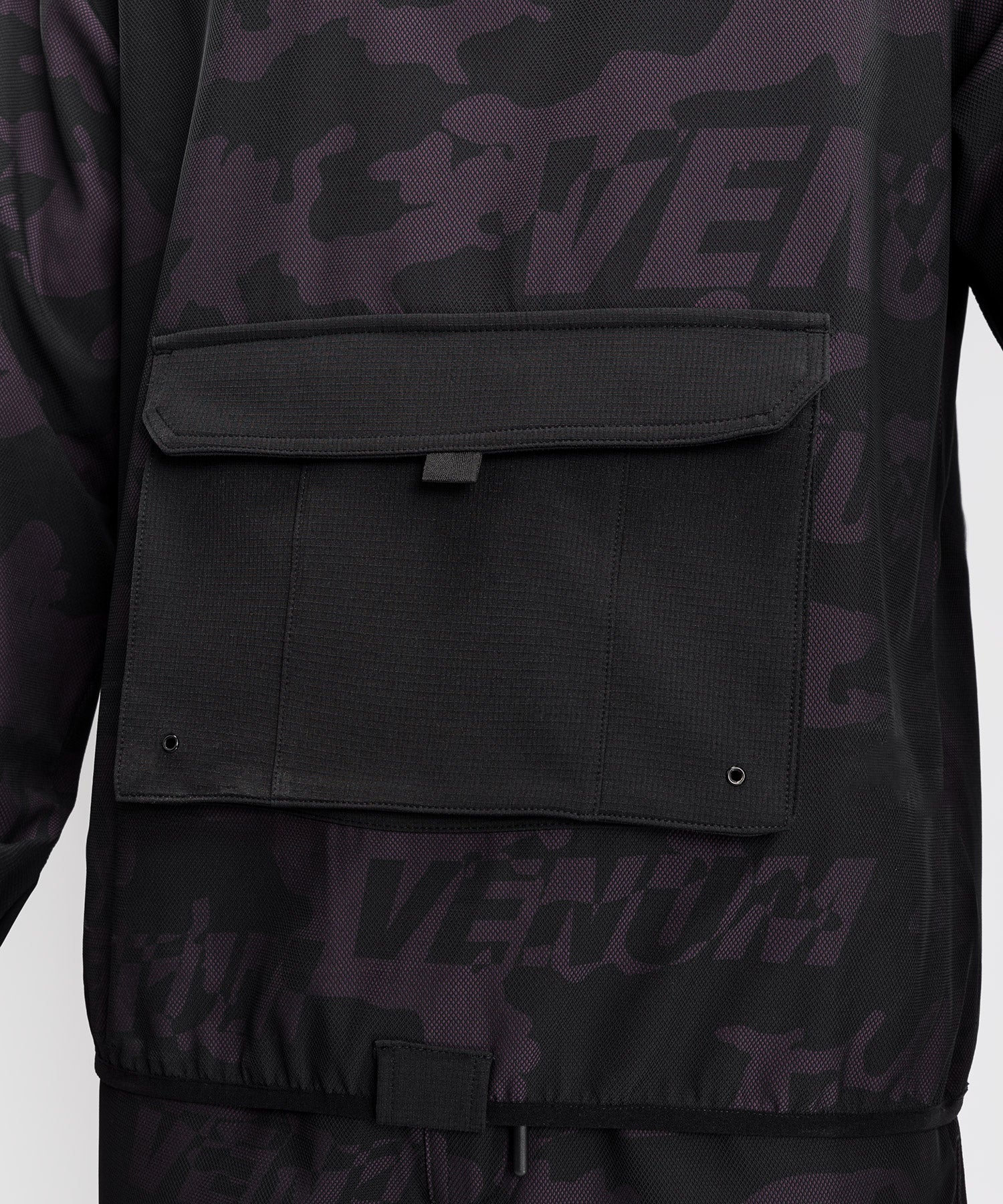 Giacca da allenamento Venum Trooper – Nero/Viola
