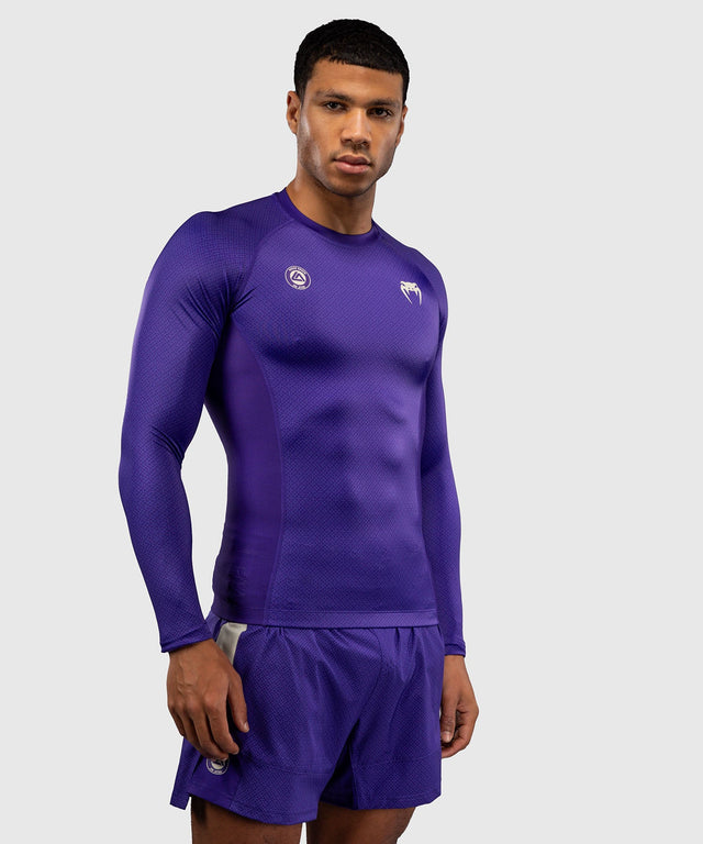 Rashguard Venum x Roger Gracie Academy Manches Longues – Violet
