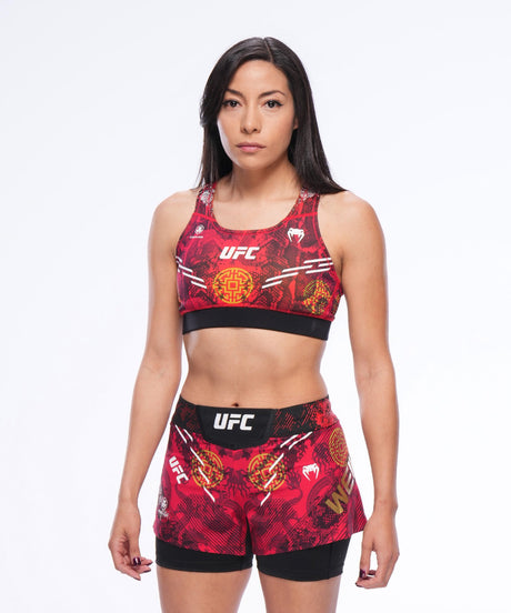 Soutien de desporto Venum UFC Unrivaled Zhang Weili – Mulher – Vermelho