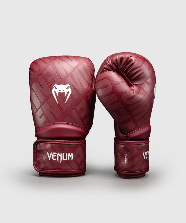 Luvas de boxe Venum Contender 1.5 XT 3D – Vermelho-escuro
