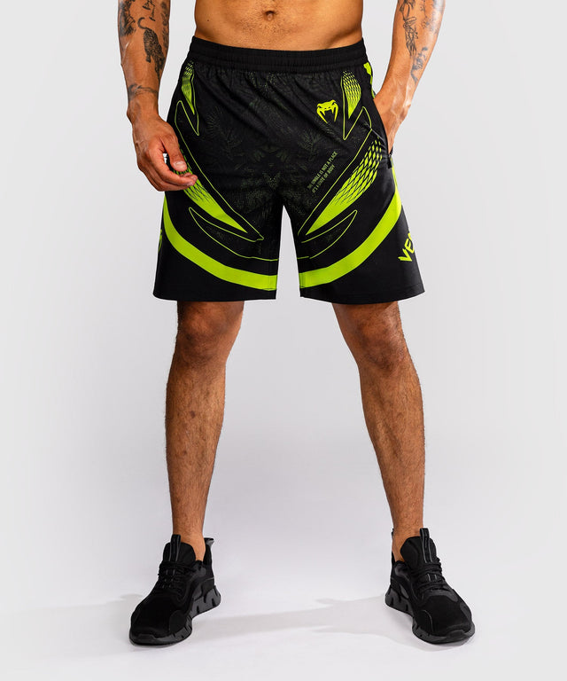 Pantaloncini da allenamento Venum Amazonia Reborn – Nero/Verde