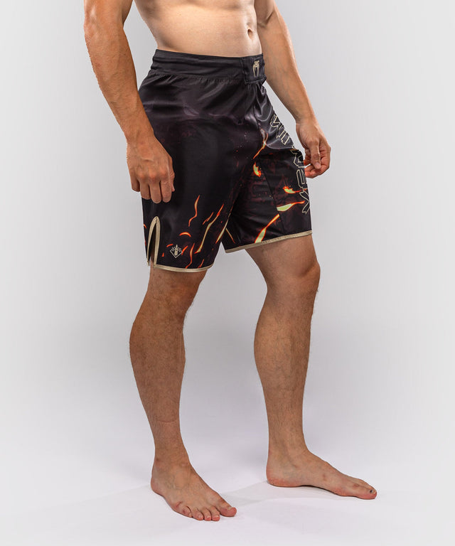 Spodenki MMA Venum x Jujutsu Kaisen Sukuna – Czarne/Beżowe