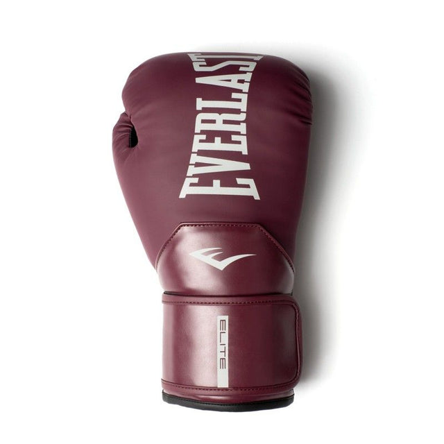 Guantes de boxeo Everlast Elite 2 – Rojo Burdeos