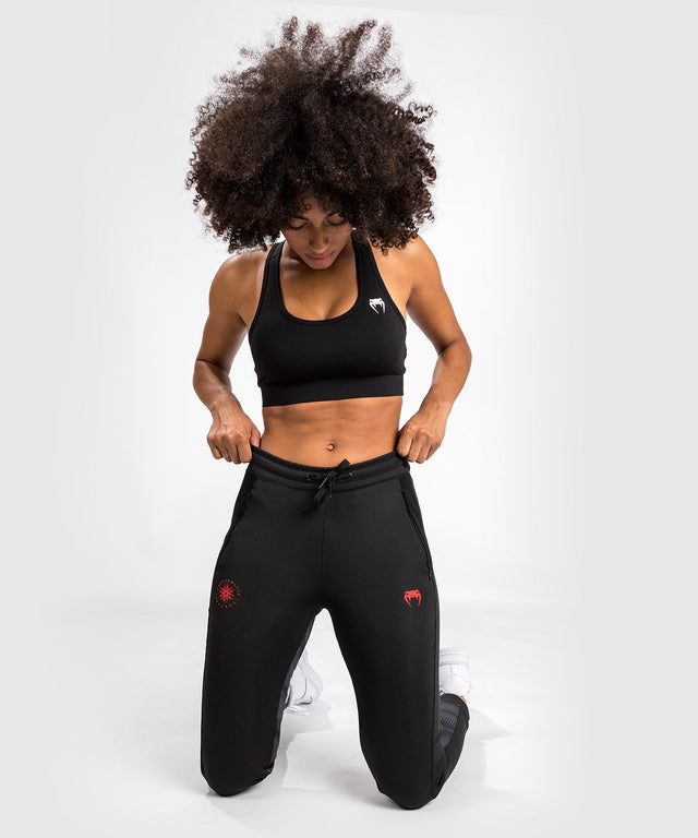 Pantaloni da allenamento Venum Phantom – Nero/Rosso
