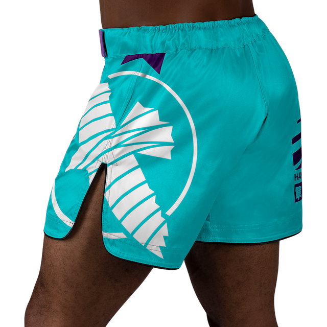 Calções de MMA Hayabusa Icon – Verde-oceano