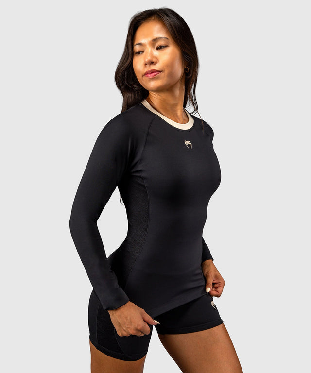 Rashguard Venum Viper Maniche Lunghe Donna – Nero