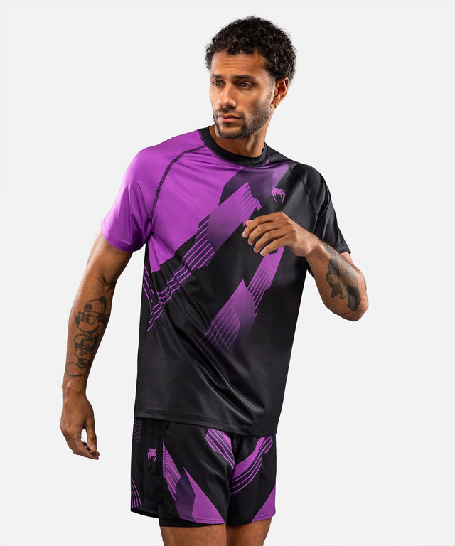 T-shirt Venum No-Gi 6.0 – Noir/Violet