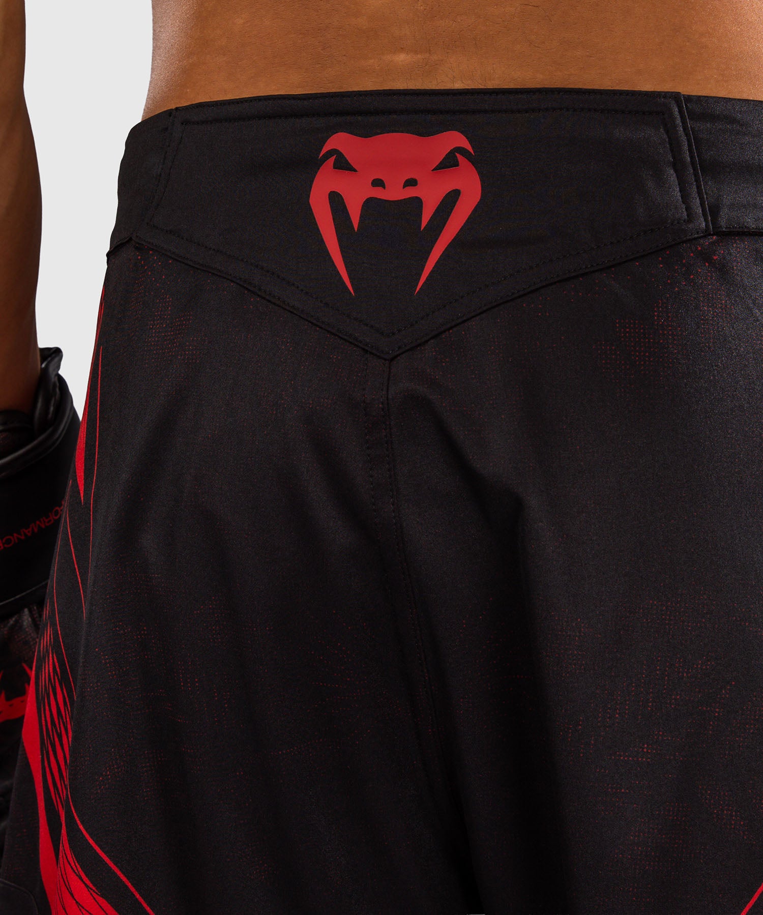 Pantalones de MMA Venum Amazonia Reborn – Negro/Rojo