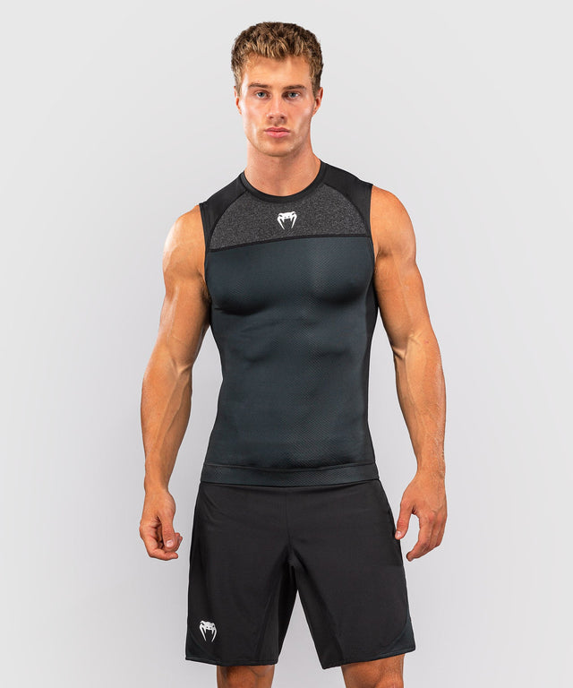 Venum Rashguard G-Fit Scale uden ærmer – Sort