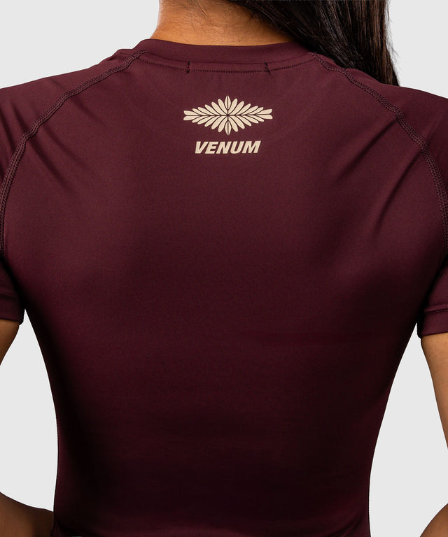 Venum Rashguard Talisman Short Sleeves – Plum