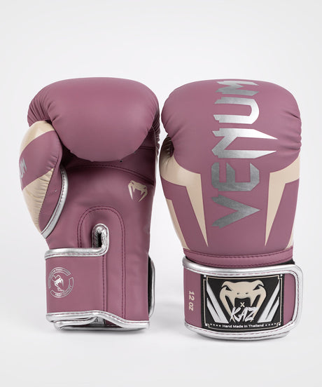 Mănuși de box Venum x Kaz – Orhidee Închisă/Argintiu