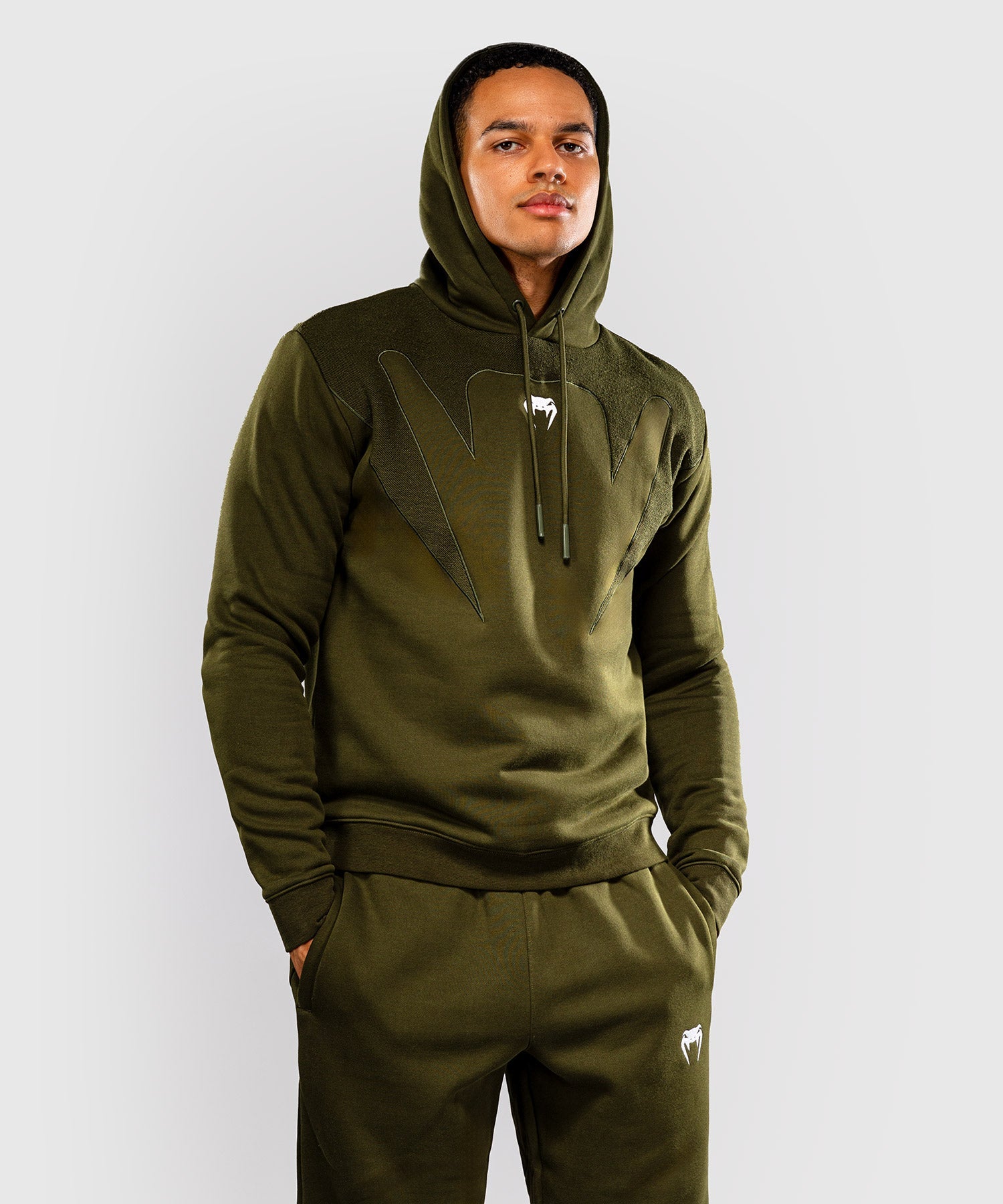 Mikiny Venum Attack Fleece & Weave – Khaki
