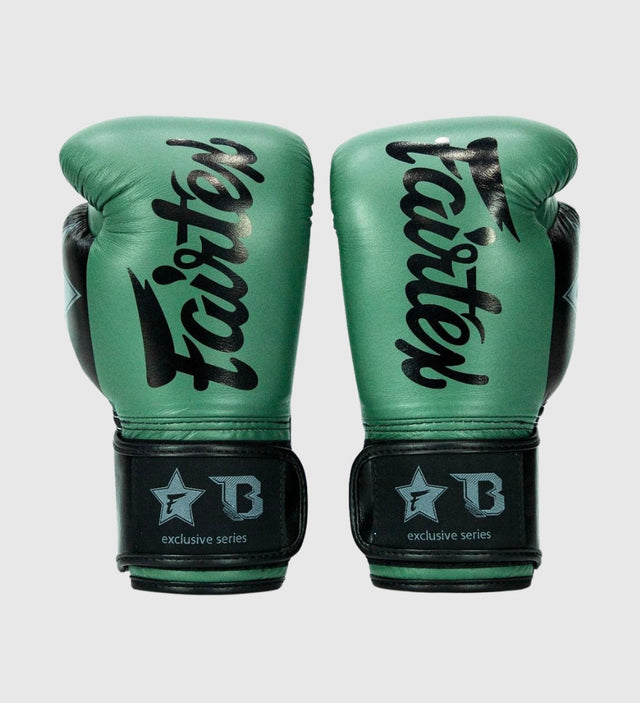 Gants de boxe Fairtex FXB V2 – Kaki/Noir