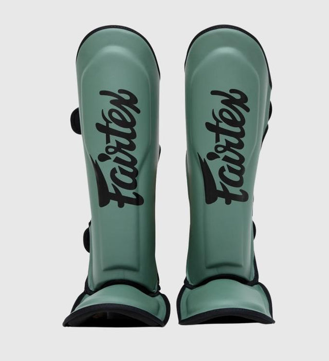 Fairtex Benskydd FXB – Militärgrön/Svart – Benskydd