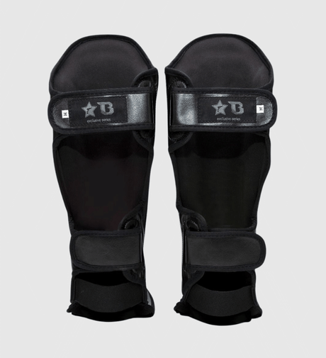 Tibiere Fairtex FXB – Negru/Gri