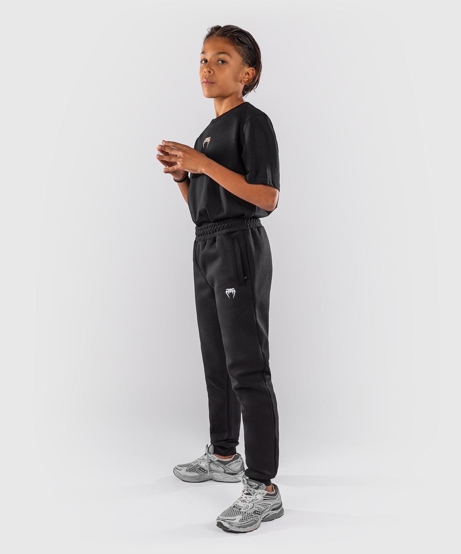 Venum Trainingshose Attack Fleece & Weave Kinder – Schwarz