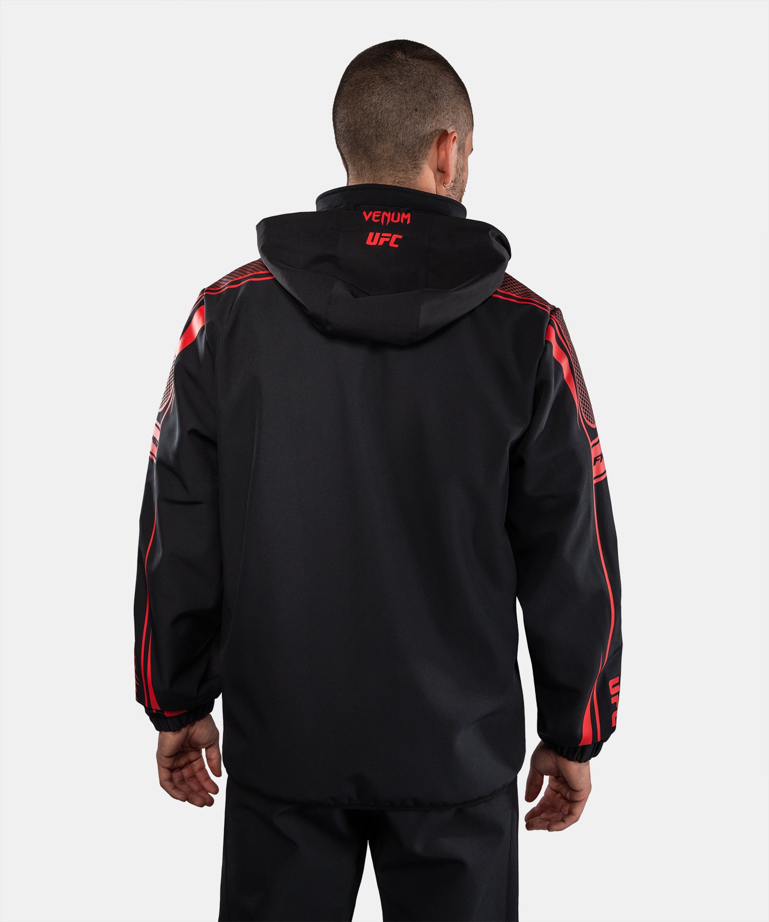 Venum UFC Hoodie Unity s Zipem Pánské - Černé