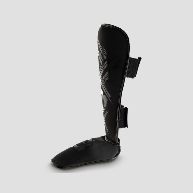 Protège-tibias Booster Alpha Enfant – Noir
