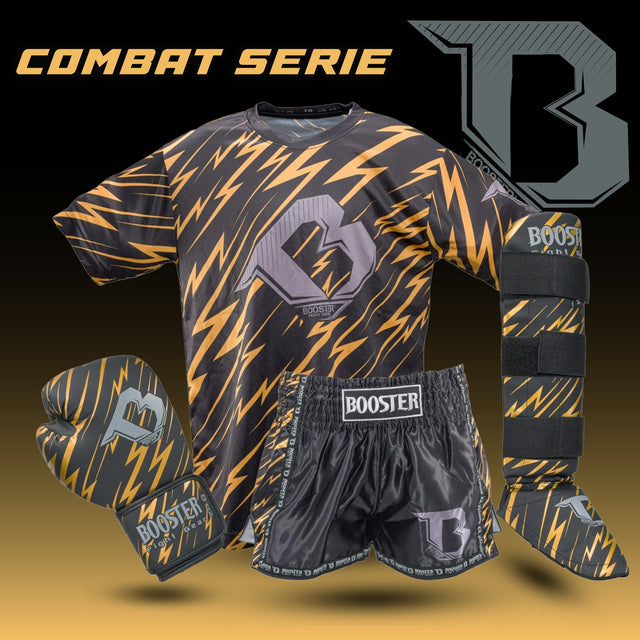 Booster T-shirt Combat Series Børn - Sort