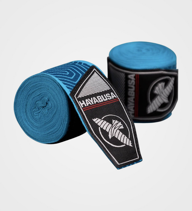 Vendas de boxeo Hayabusa – Azul Geo
