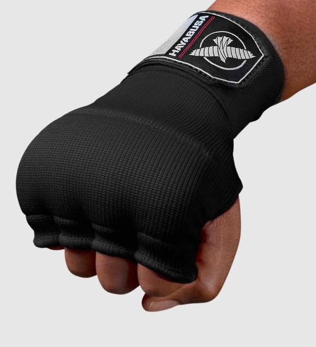 Guantes interiores Hayabusa Quick Gel – Negro – Vendas de boxeo