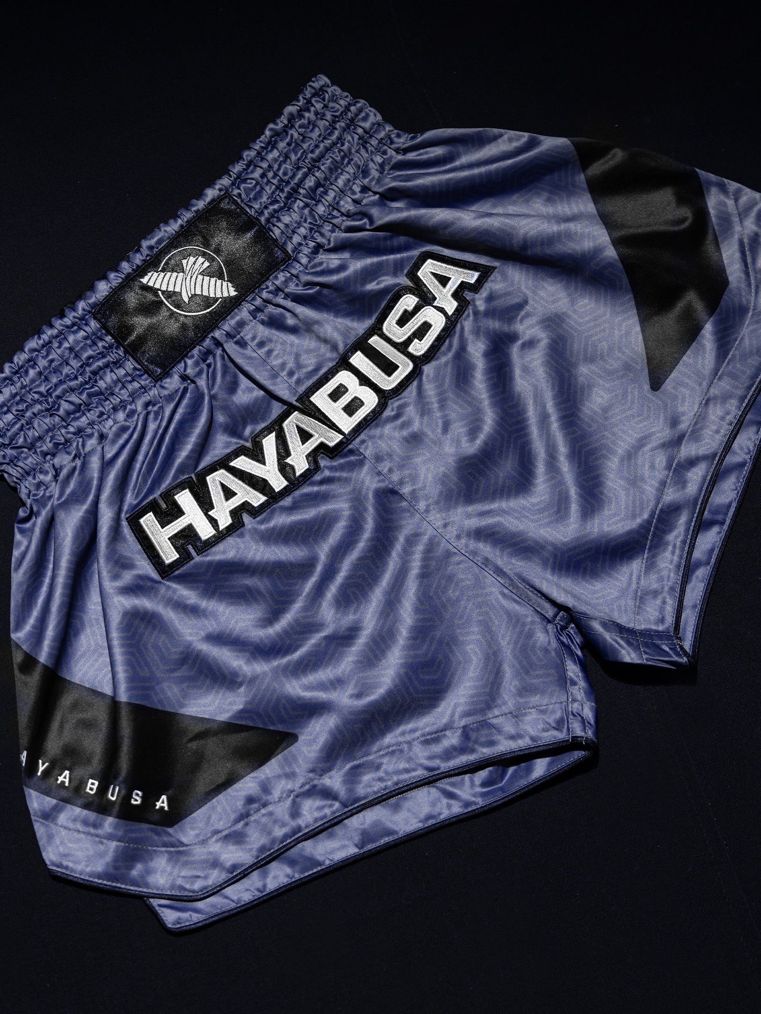Shorts de Muay Thai Hayabusa Core – Bleu marine