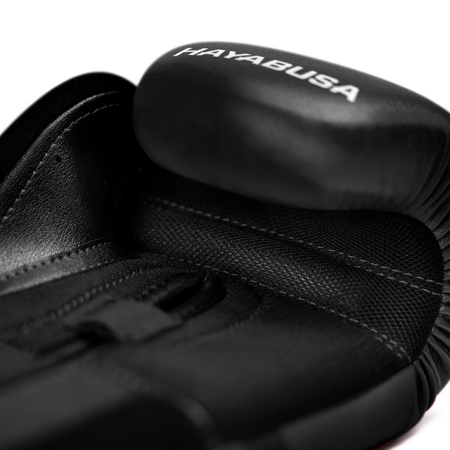 Boxerské rukavice Hayabusa E1 – Černé/Šedé