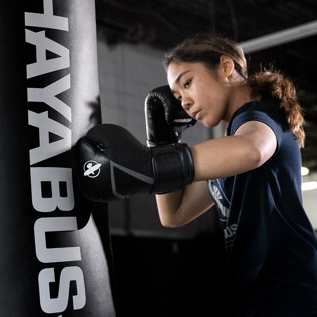 Mănuși de box Hayabusa E1 – Negru/Gri