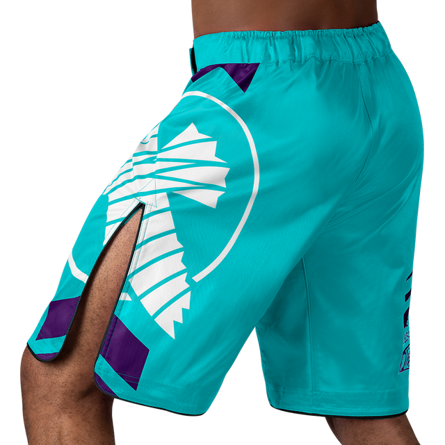 Hayabusa MMA-shorts Icon Lang - Oceangrøn
