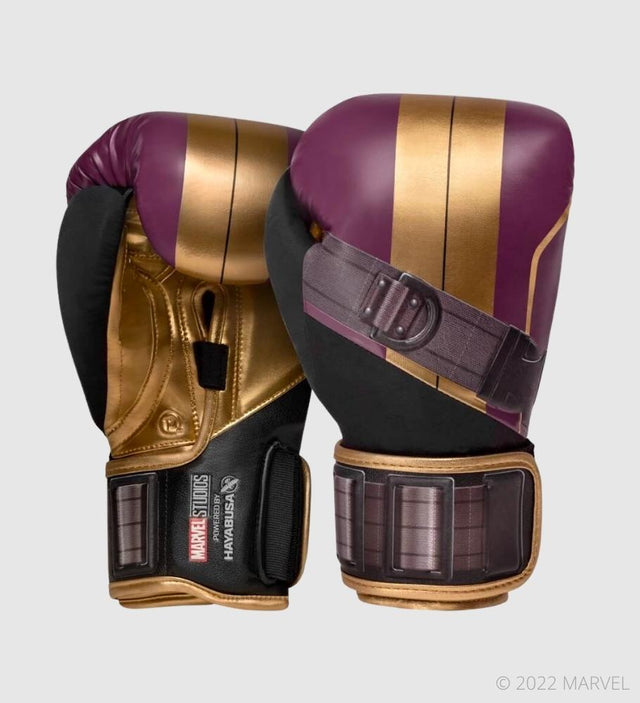 Hayabusa Boksehandsker Batroc – Lilla/Guld/Sort – Boksehandsker