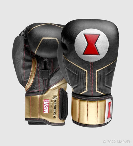 Luvas de boxe Hayabusa Black Widow – Preto/Ouro
