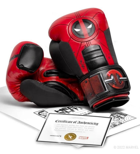 Luvas de boxe Hayabusa Deadpool – Vermelho/Preto