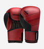 Guantes de boxeo Hayabusa S4 de piel – Rojo