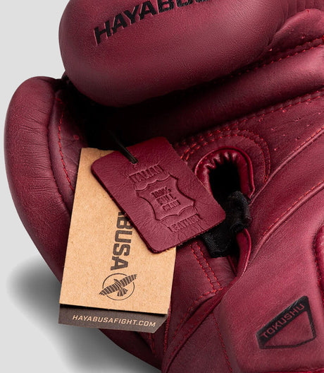 Luvas de boxe Hayabusa T3 LX – Vermelho Bordô
