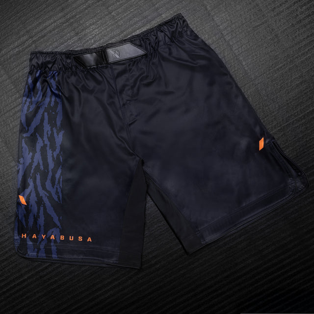 Hayabusa MMA-shorts Apex Lang – Mørkeblå