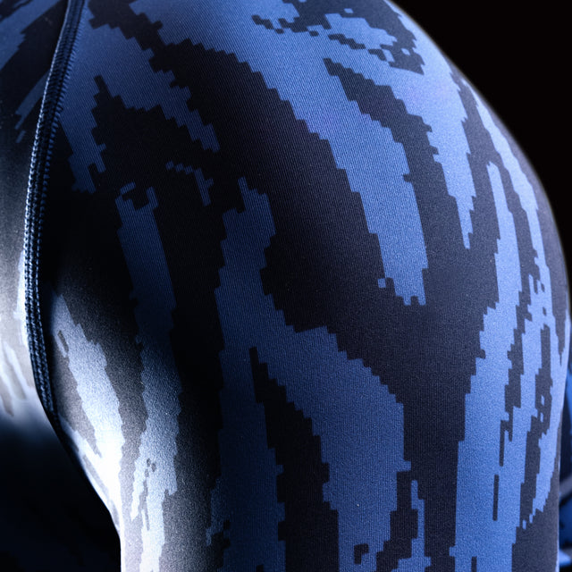 Rashguard Hayabusa Apex Manga Corta – Azul Oscuro