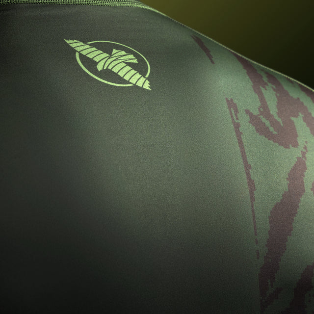 Rashguard Hayabusa Apex Mâneci Scurte – Verde Tactic